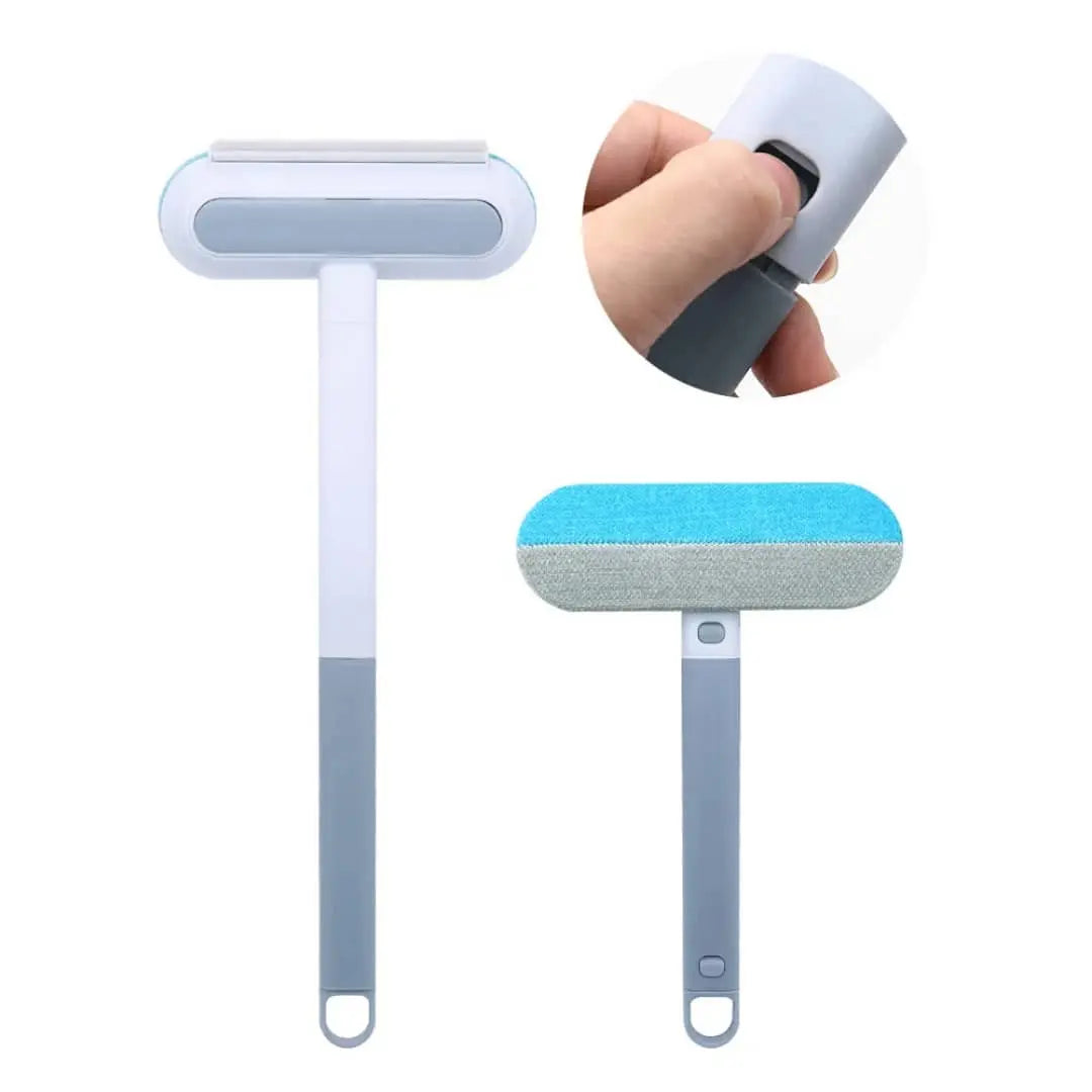 4-in-1 Multifunctional Pet Hair Removal Tool for Dogs and Cats - Adjustable Lint Brush, Fur Remover, and Water Scraper for Furniture, Carpets, Sofas, Cars, and Clothing