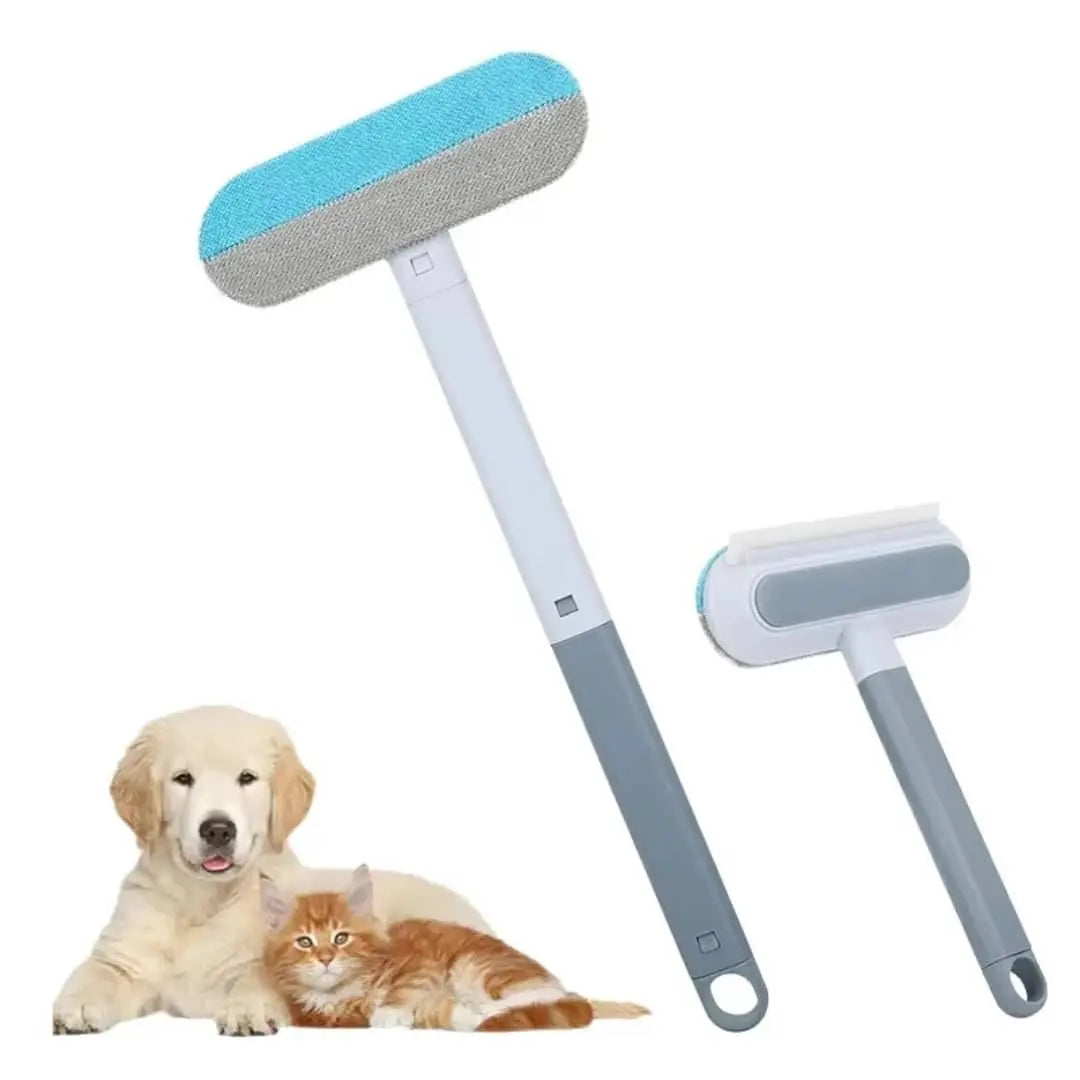 4-in-1 Multifunctional Pet Hair Removal Tool for Dogs and Cats - Adjustable Lint Brush, Fur Remover, and Water Scraper for Furniture, Carpets, Sofas, Cars, and Clothing