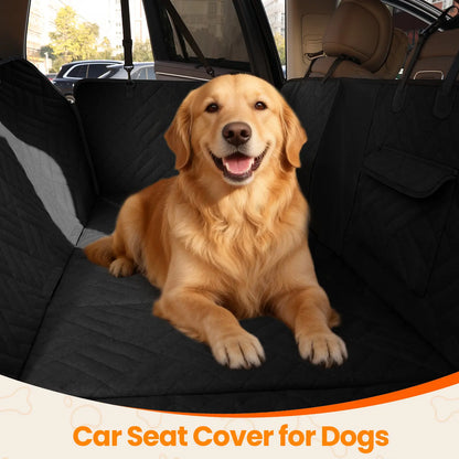 【Tiktokshopstockup】 Waterproof Dog Car Seat Cover, Hard Bottom Back Seat Protector for Dogs, Anti-Slip, Easy to Clean, Mesh Window, Fits Most Vehicles Summervibes Petlovers